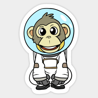 Chip Astronaut Sticker